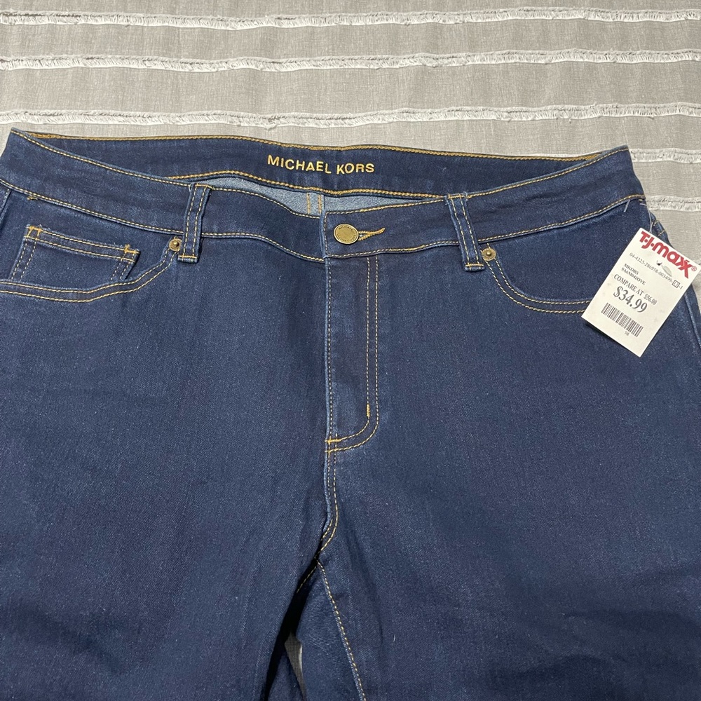 Michael Kors straight leg stretch jeans